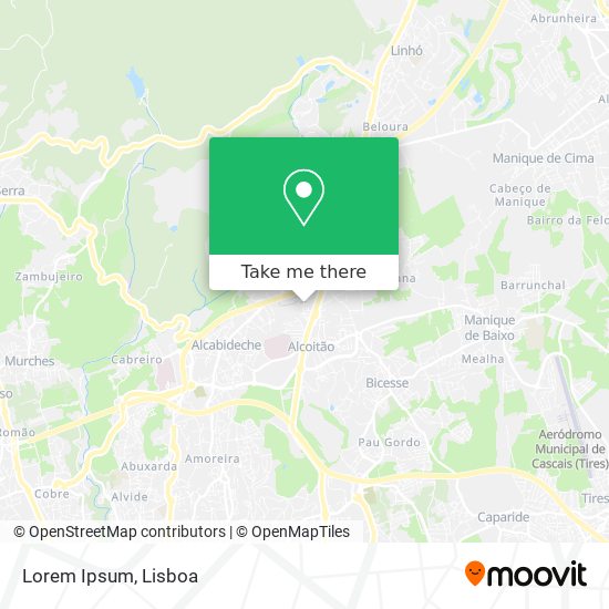 Lorem Ipsum map