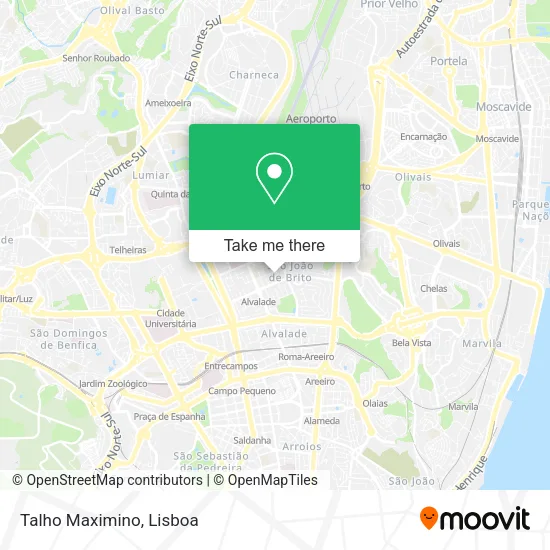 Talho Maximino map