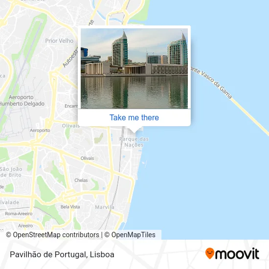Pavilhão de Portugal map