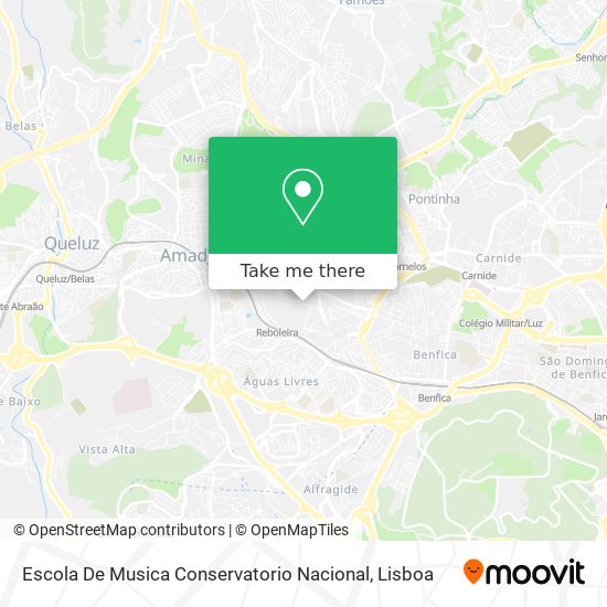 Escola De Musica Conservatorio Nacional map