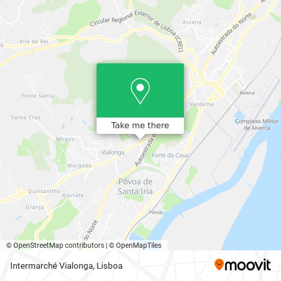 Intermarché Vialonga map