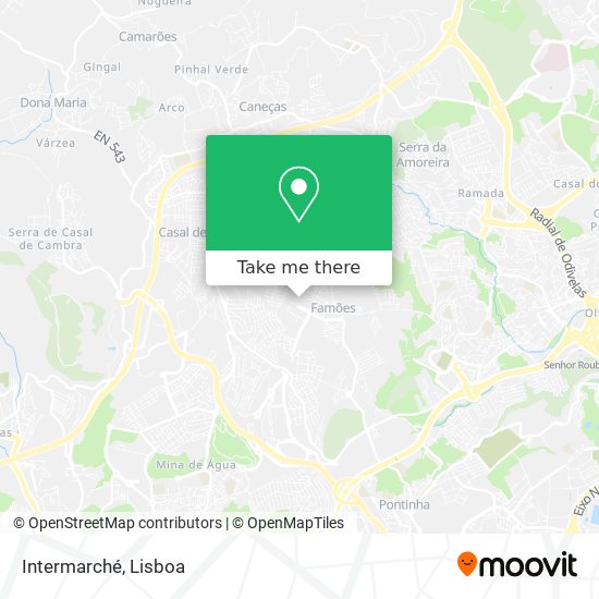 Intermarché mapa