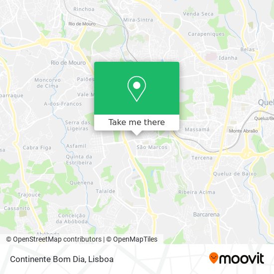 How to get to Continente Bom Dia in Sintra by Bus?