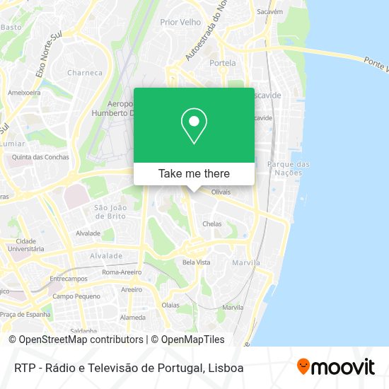 Lisboa Rtp Como chegar a RTP - Rádio e Televisão de Portugal em Lisboa por ...