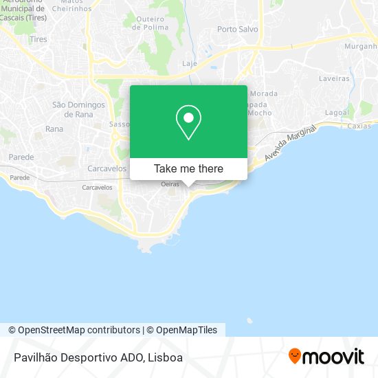 Pavilhão Desportivo ADO map