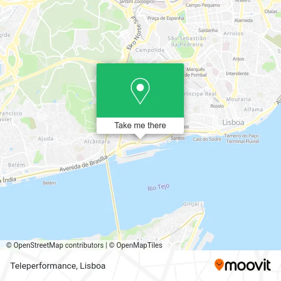 Teleperformance map