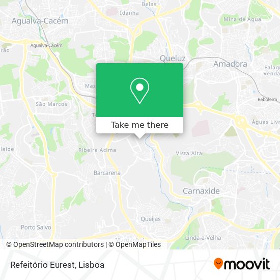 Refeitório Eurest mapa