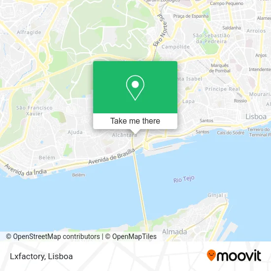 Lxfactory map