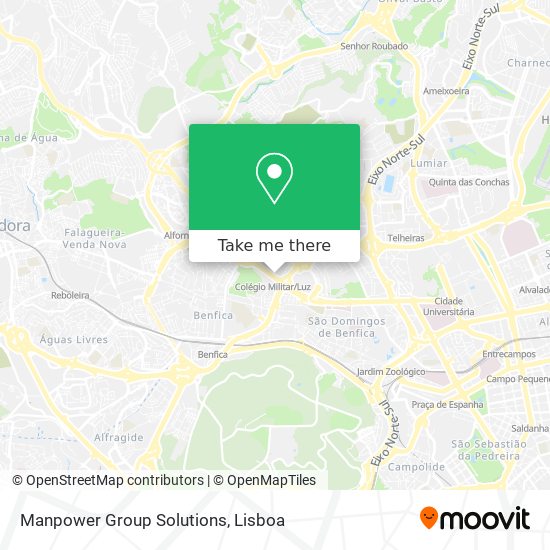 Manpower Group Solutions map