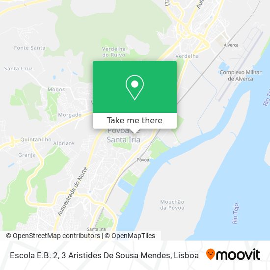 Escola E.B. 2, 3 Aristides De Sousa Mendes map