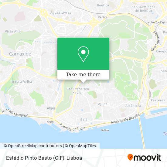 Estádio Pinto Basto (CIF) map
