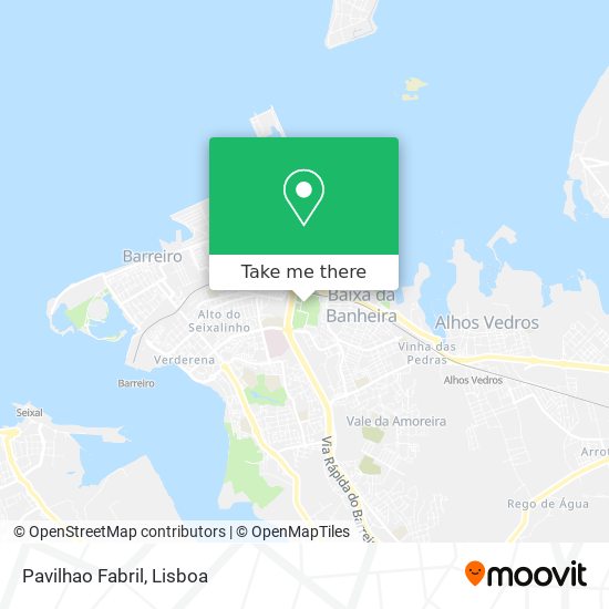 Pavilhao Fabril mapa