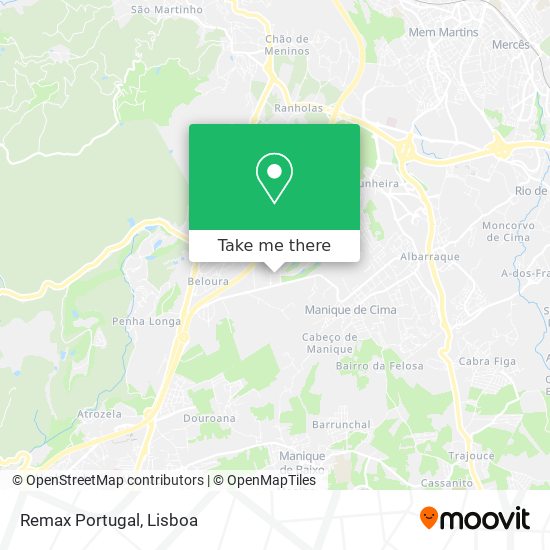 Remax Portugal map