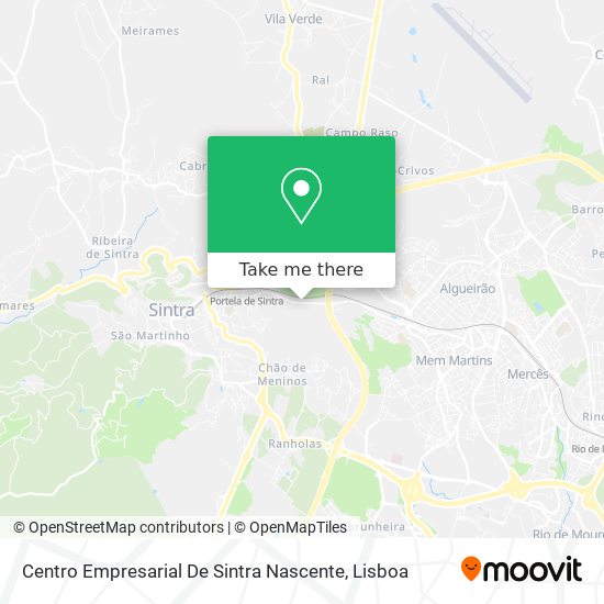 Centro Empresarial De Sintra Nascente map