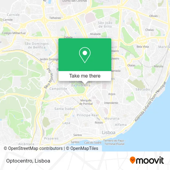 Optocentro map