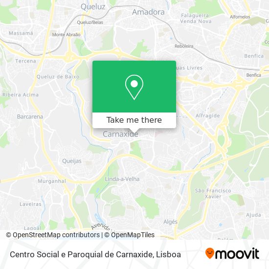 Centro Social e Paroquial de Carnaxide map