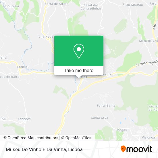 Museu Do Vinho E Da Vinha map