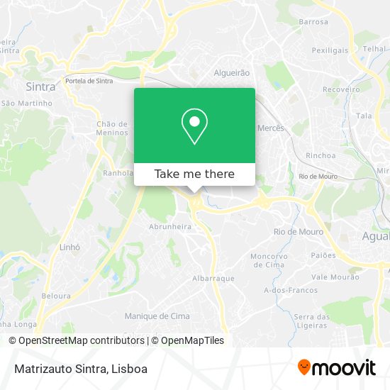 Matrizauto Sintra mapa