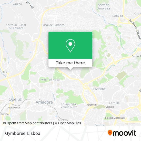 Gymboree mapa