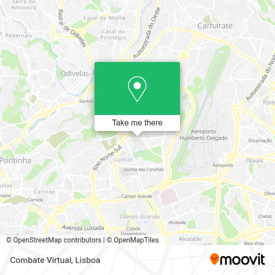 Combate Virtual map