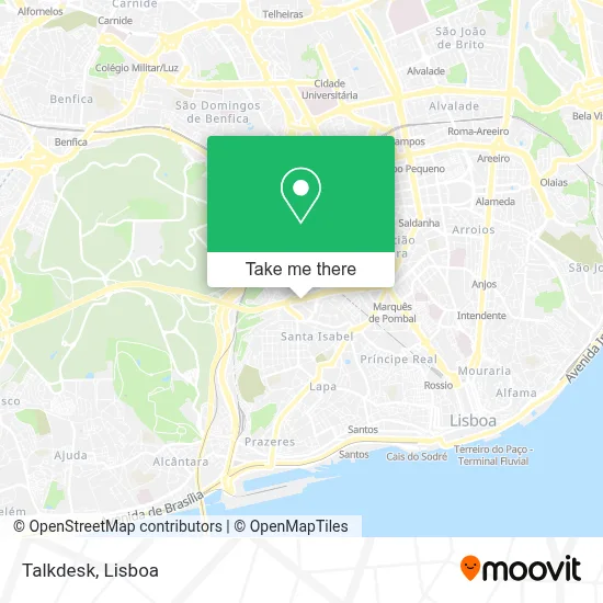 Talkdesk map