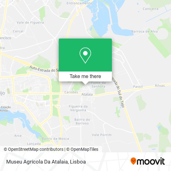 Museu Agrícola Da Atalaia map