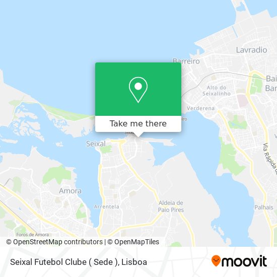 Seixal Futebol Clube ( Sede ) map