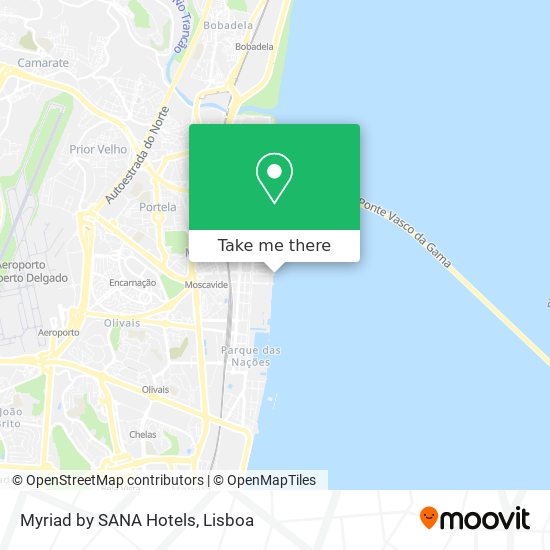 Myriad by SANA Hotels mapa