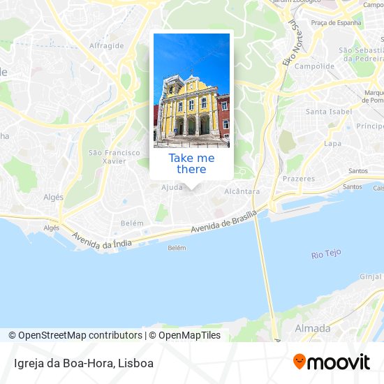 Igreja da Boa-Hora map