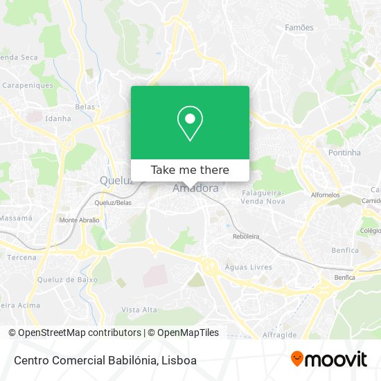 Centro Comercial Babilónia map