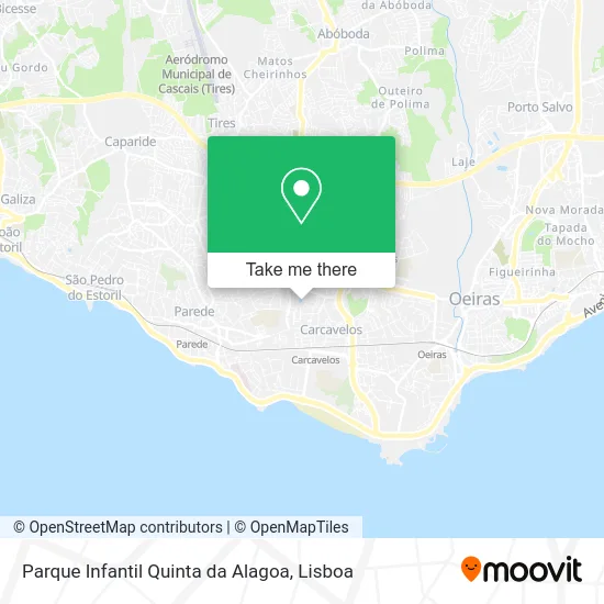 Parque Infantil Quinta da Alagoa map