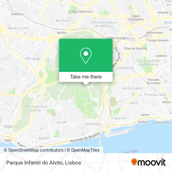 Parque Infantil do Alvito map