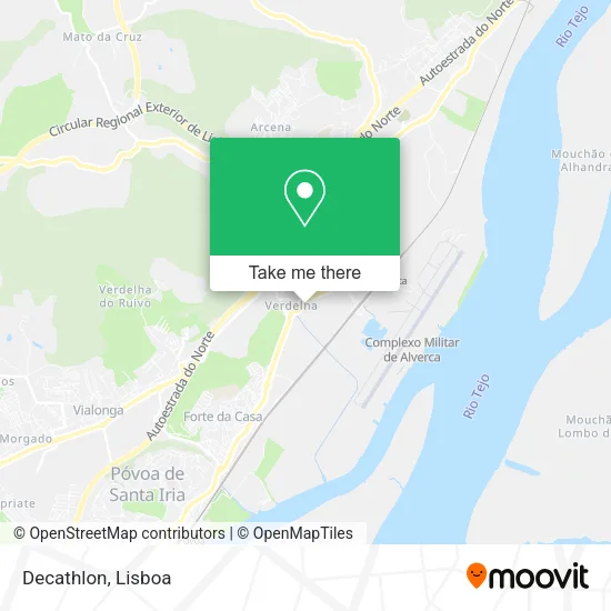 Decathlon map