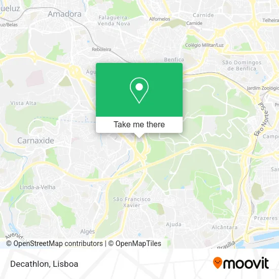 Decathlon map