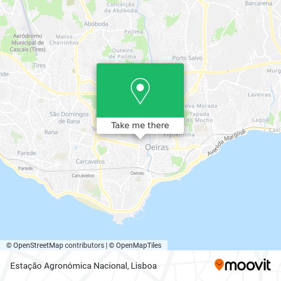 Estação Agronómica Nacional map