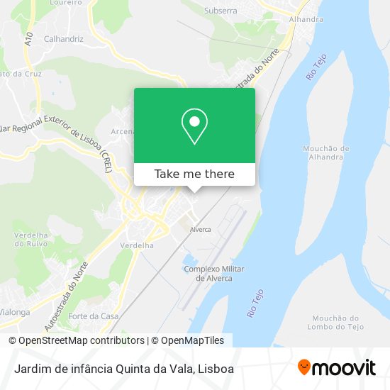 Jardim de infância Quinta da Vala map