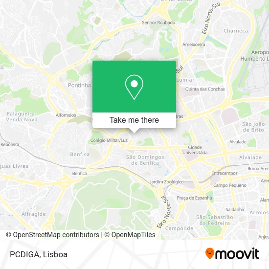 PCDIGA map