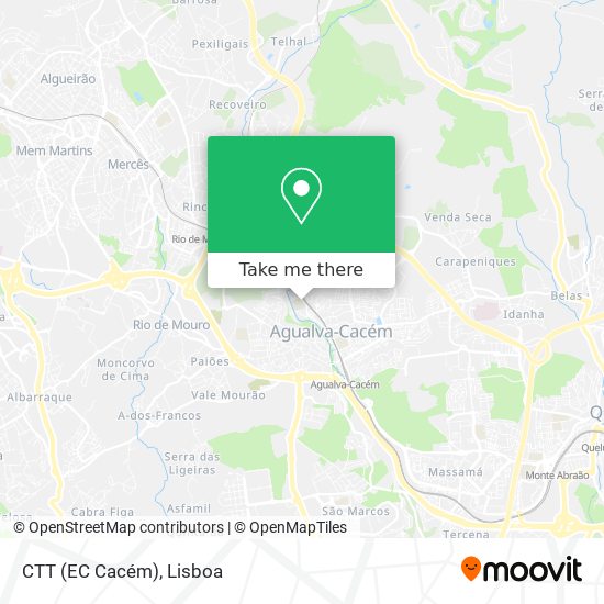 CTT (EC Cacém) mapa