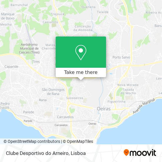 Clube Desportivo do Arneiro map