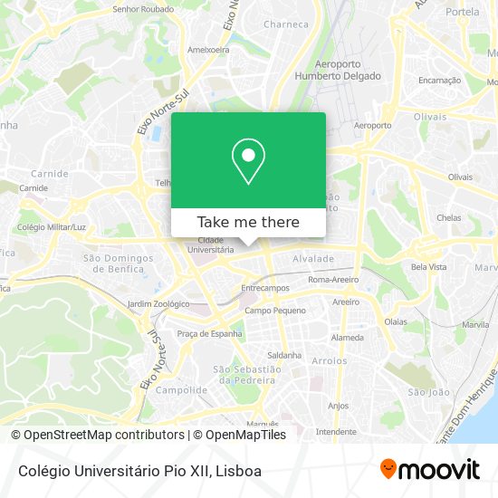 Colégio Universitário Pio XII map