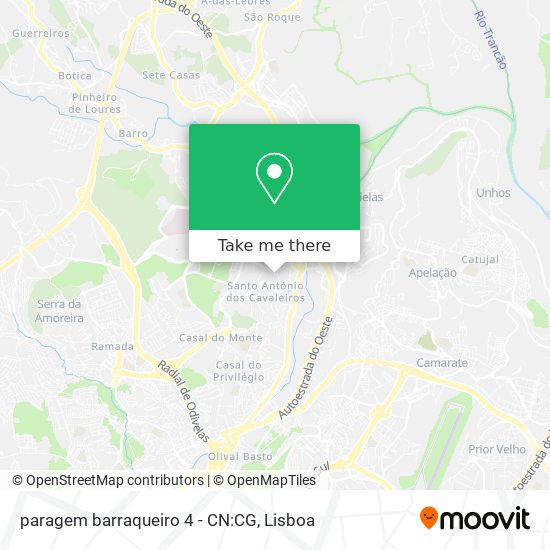 paragem barraqueiro 4 - CN:CG mapa