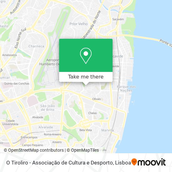 O Tiroliro   -  Associação de Cultura e Desporto map
