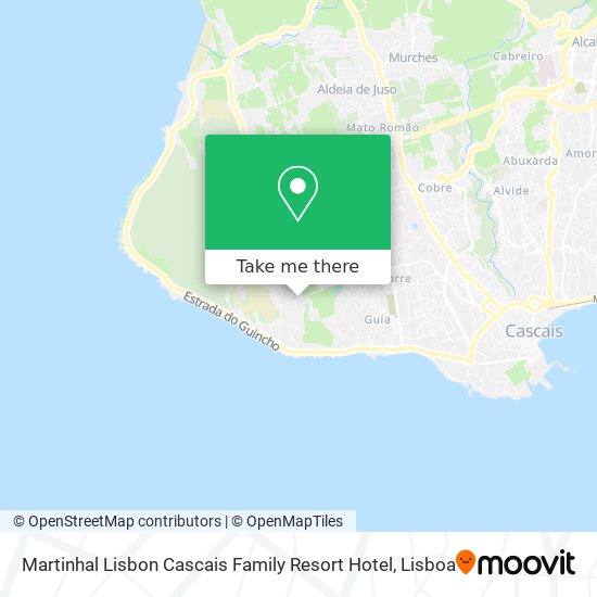 Martinhal Lisbon Cascais Family Resort Hotel map