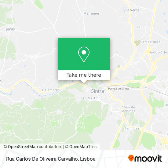 Rua Carlos De Oliveira Carvalho map