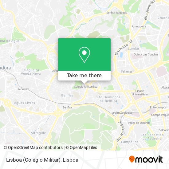 Lisboa (Colégio Militar) map