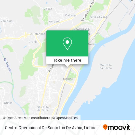 Centro Operacional De Santa Iria De Azóia mapa