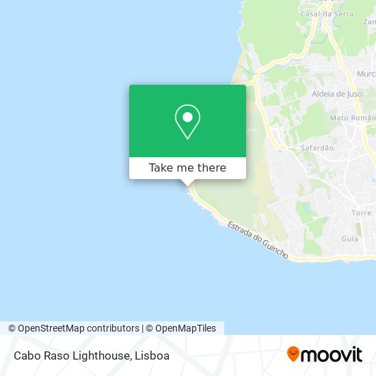 Cabo Raso Lighthouse mapa
