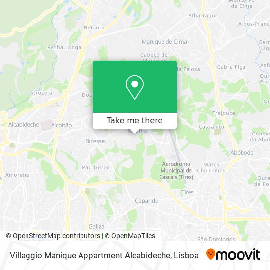 Villaggio Manique Appartment Alcabideche mapa