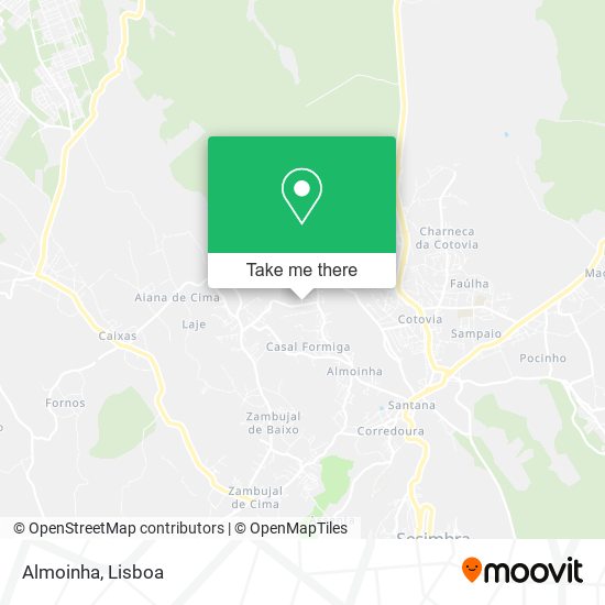 Almoinha map