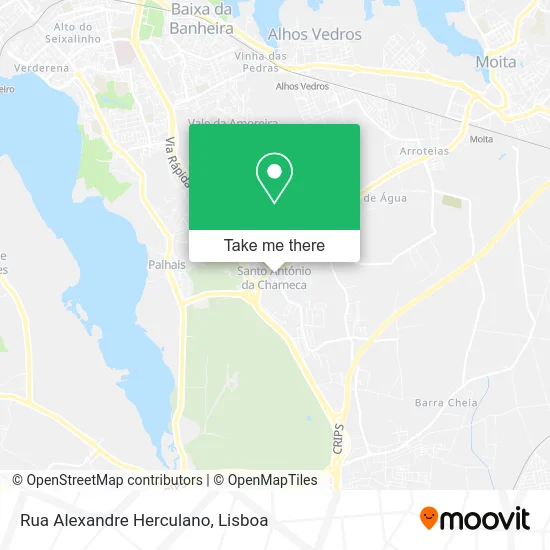 Rua Alexandre Herculano map